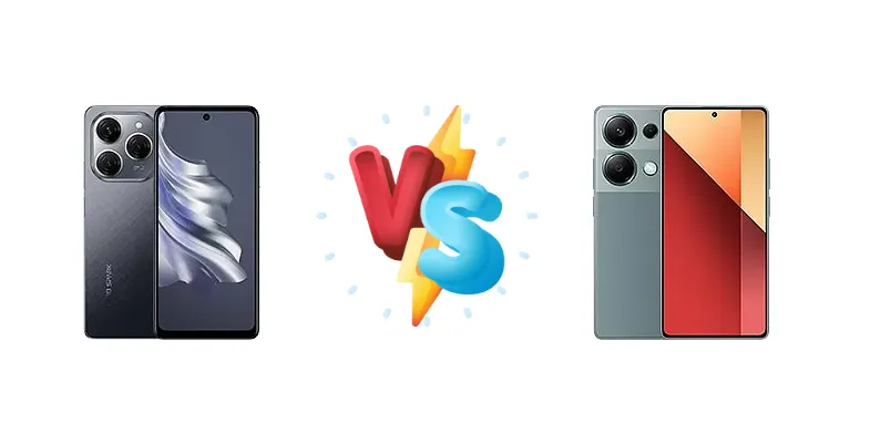 Tecno Spark 20 Pro vs Xiaomi Redmi Note 13 Pro 4G