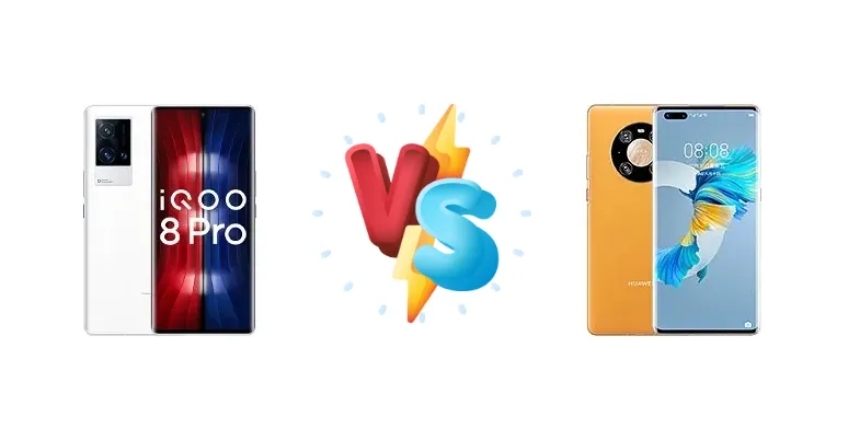 vivo iQOO 8 Pro vs Huawei Mate 40 Pro 4G