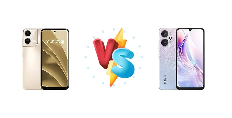Lava Yuva 3 Pro vs Xiaomi Redmi 13C 5G