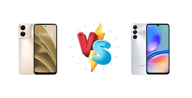 Lava Yuva 3 Pro vs Samsung Galaxy A05s