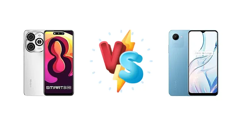 Infinix Smart 8 HD vs Realme C30s