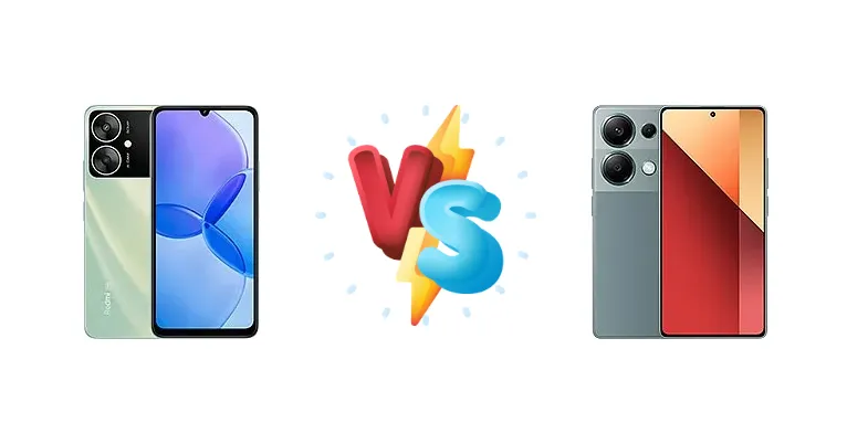 Xiaomi Redmi 13R vs Xiaomi Redmi Note 13 Pro 4G