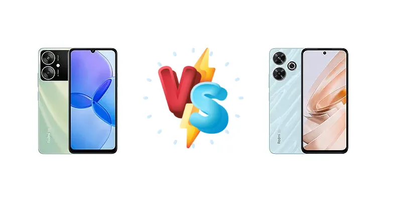 Xiaomi Redmi 13R vs Xiaomi Redmi Note 13R