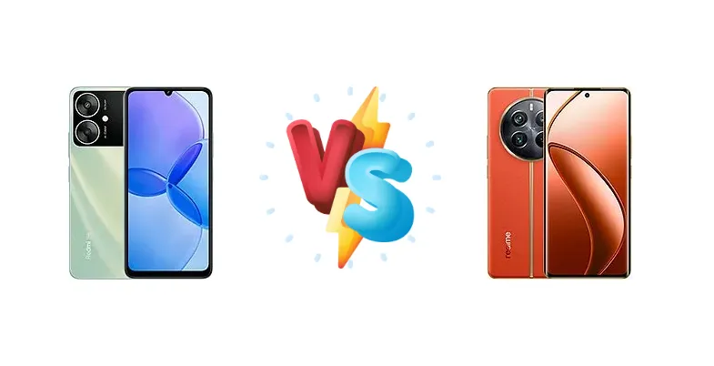 Xiaomi Redmi 13R vs Realme 12 Pro+
