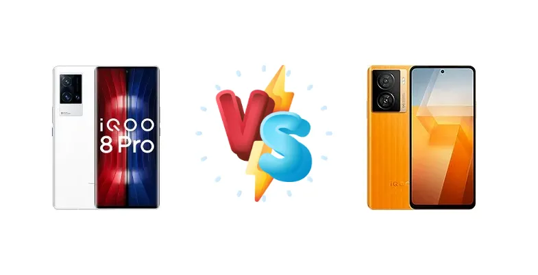 vivo iQOO 8 Pro vs vivo iQOO Z7 (China)