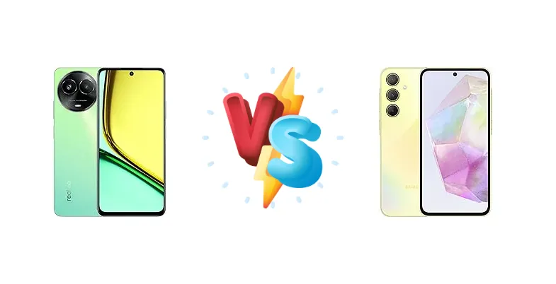 Realme C67 vs Samsung Galaxy A35