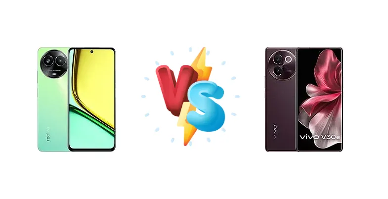 Realme C67 vs vivo V30e