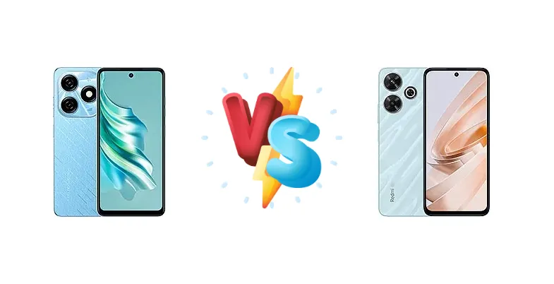 Tecno Spark 20 vs Xiaomi Redmi Note 13R