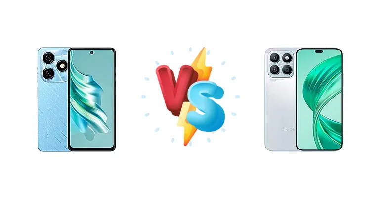 Tecno Spark 20 vs Honor X8b