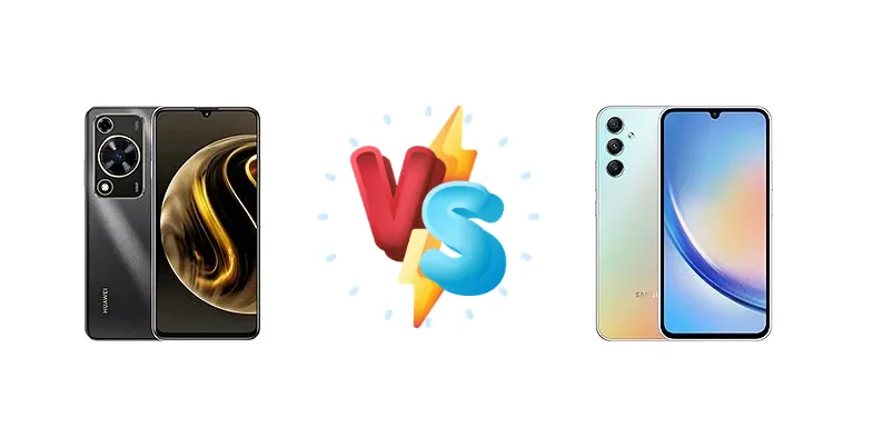 Huawei Enjoy 70 vs Samsung Galaxy A34