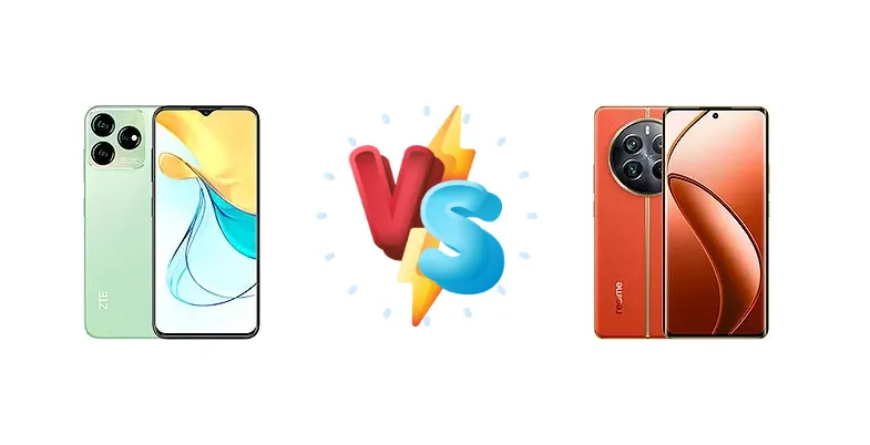 ZTE Blade V50 Design 4G vs Realme 12 Pro+