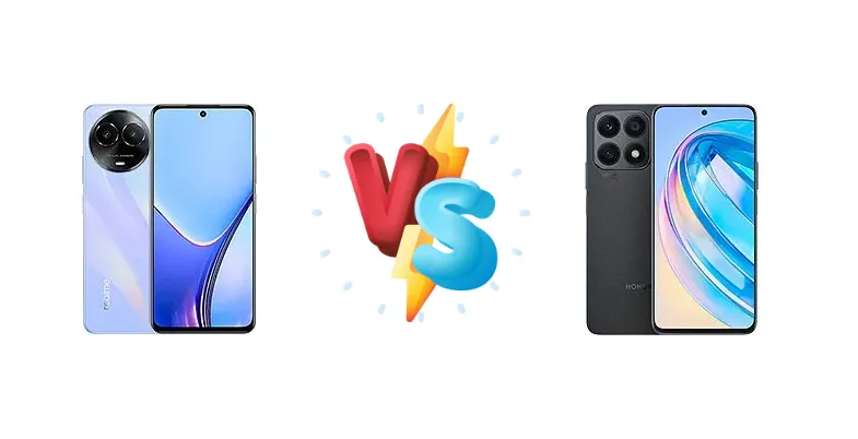 Realme V50s vs Honor X8a