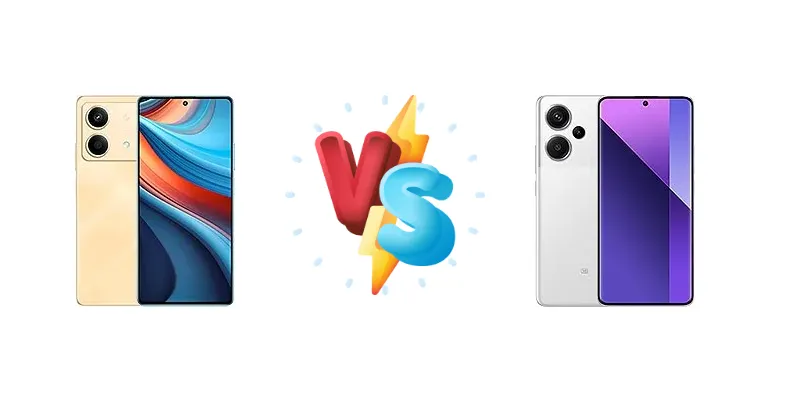Xiaomi Redmi Note 13R Pro vs Xiaomi Redmi Note 13 Pro+