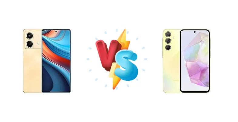 Xiaomi Redmi Note 13R Pro vs Samsung Galaxy A35
