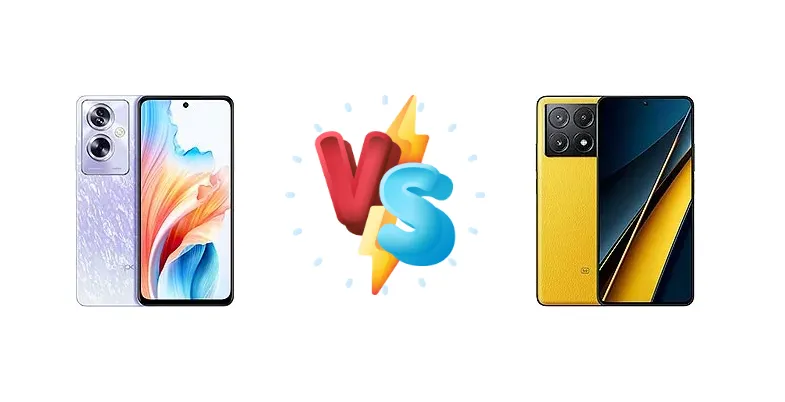Oppo A2 vs Xiaomi Poco X6 Pro