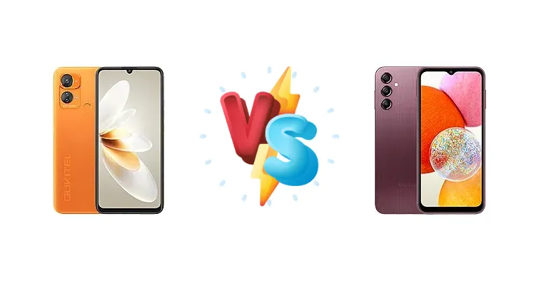 Oukitel C33 vs Samsung Galaxy A14
