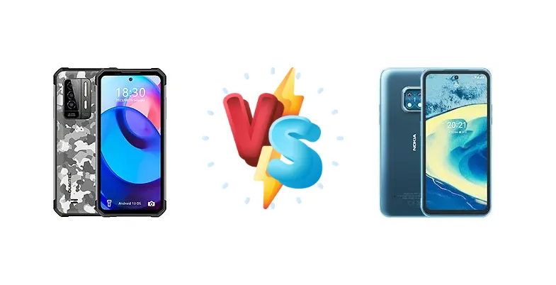 Oukitel WP27 vs Nokia XR20