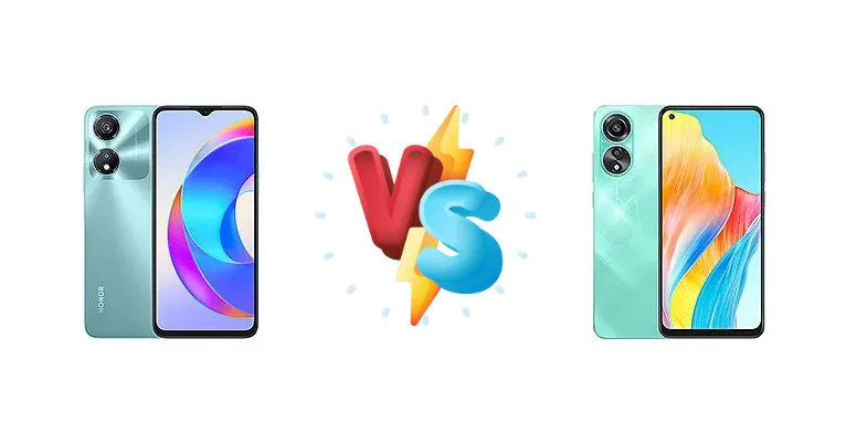 Honor X5 Plus vs Oppo A78 4G