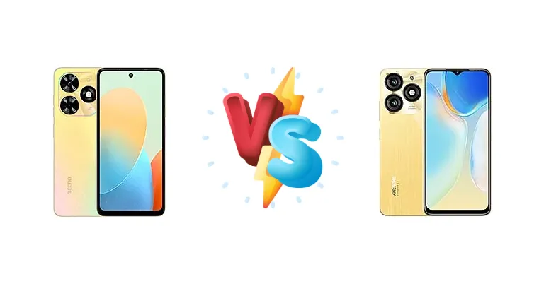 Tecno Pop 8 vs itel A70