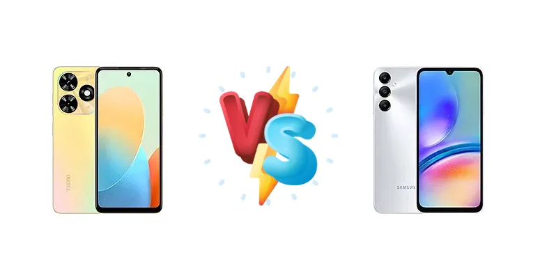 Tecno Pop 8 vs Samsung Galaxy A05s