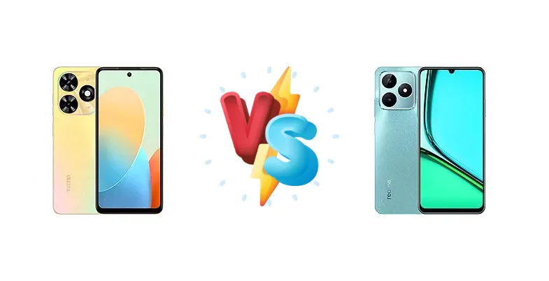 Tecno Pop 8 vs Realme C51s