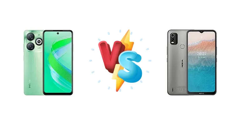 Infinix Smart 8 vs Nokia C21 Plus