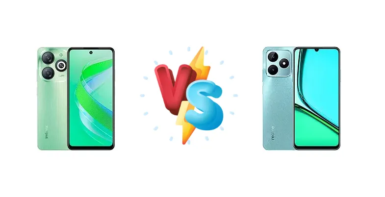 Infinix Smart 8 vs Realme C51s