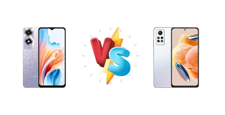 Oppo A2x vs Xiaomi Redmi Note 12 Pro 4G