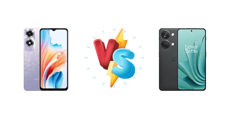 Oppo A2x vs OnePlus Ace 2V