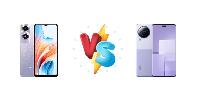 Oppo A2x vs Xiaomi Civi 3