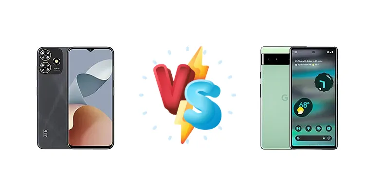 ZTE Blade A73 vs Google Pixel 6a