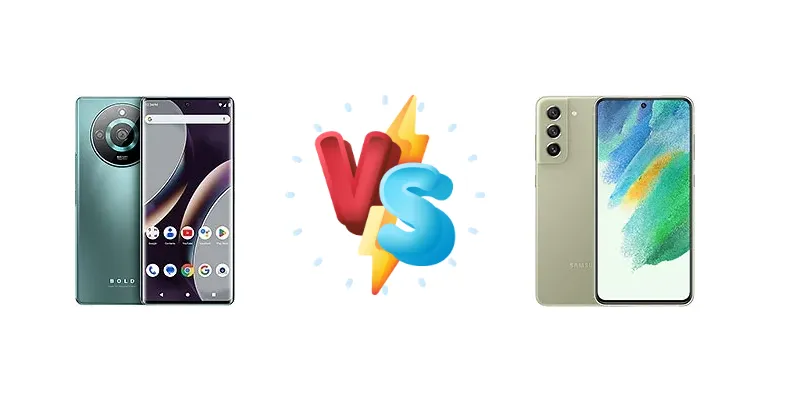 BLU Bold N3 vs Samsung Galaxy S21 FE 5G