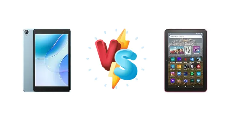 Blackview Tab 50 WiFi vs Amazon Fire HD 8 (2022)