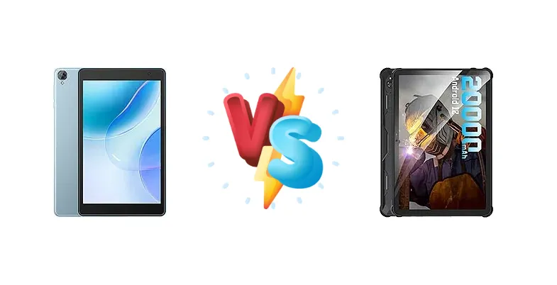 Blackview Tab 50 WiFi vs Oukitel RT2