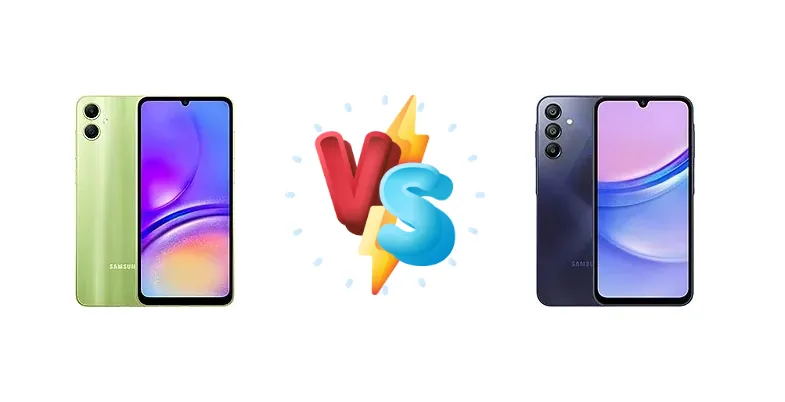 Samsung Galaxy A05 vs Samsung Galaxy A15