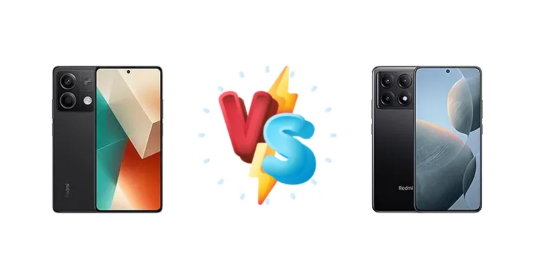 Xiaomi Redmi Note 13 (China) vs Xiaomi Redmi K70E