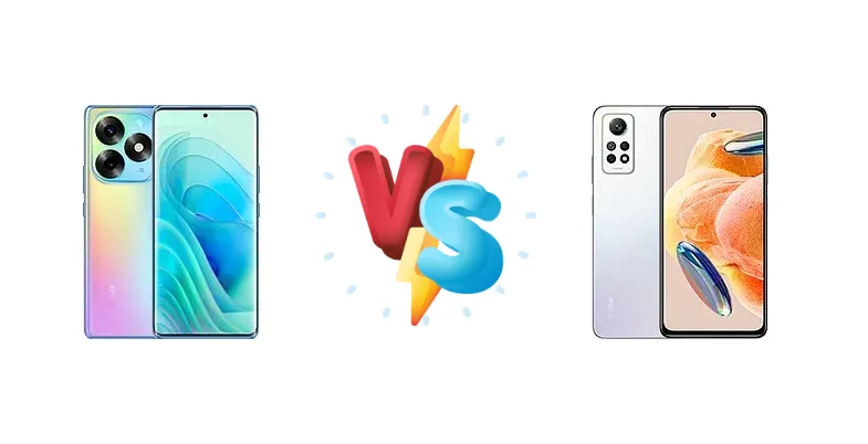 itel S23+ vs Xiaomi Redmi Note 12 Pro 4G