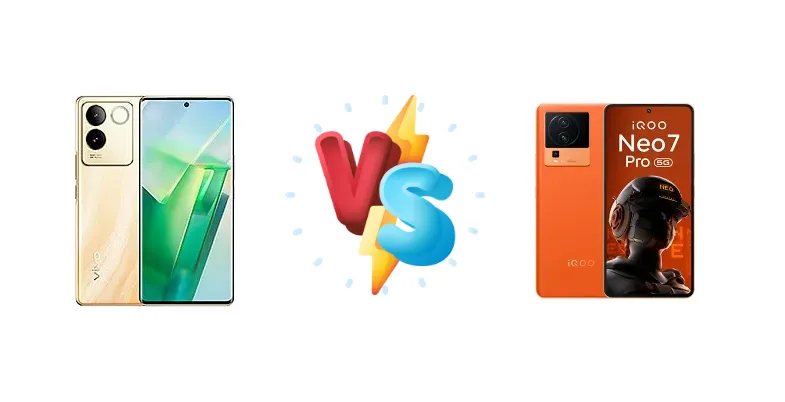 vivo T2 Pro vs vivo iQOO Neo 7 Pro