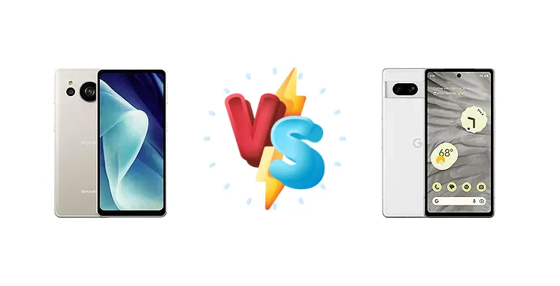 Pixel 7a vs. Aquos sense7 plus: Google's AI Camera vs. Sharp's Efficient 5G