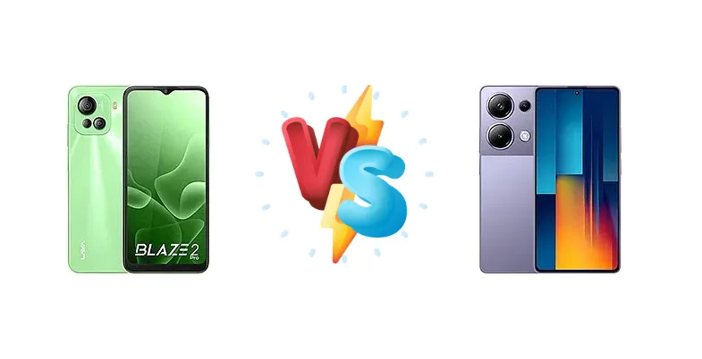 Lava Blaze 2 Pro vs Xiaomi Poco M6 Pro 4G