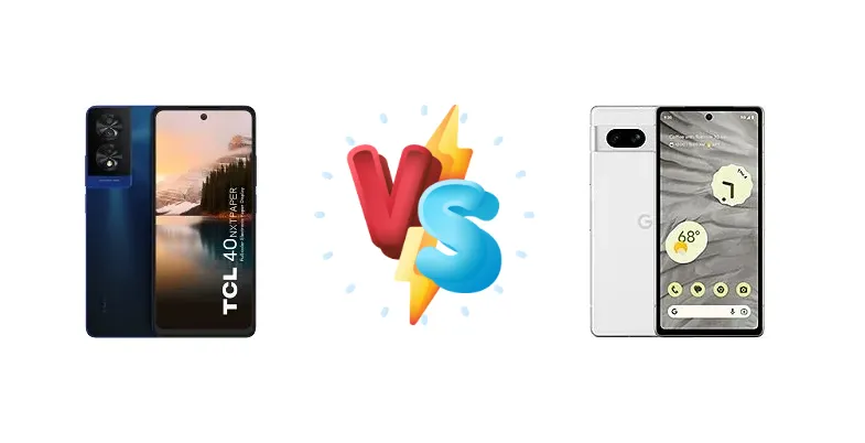 TCL 40 NxtPaper vs Google Pixel 7a