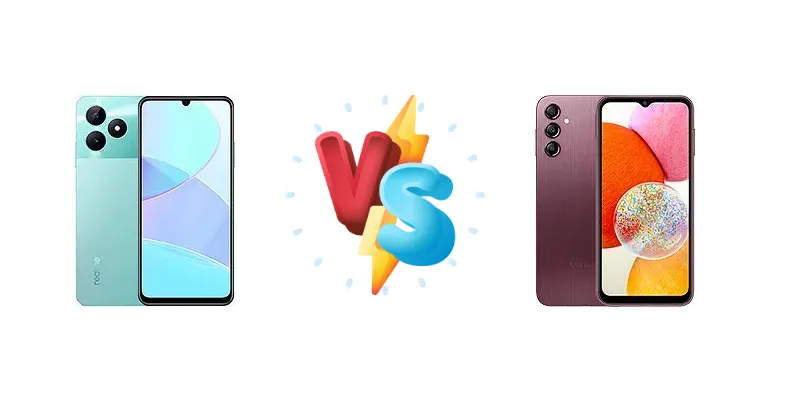 Realme C51 vs Samsung Galaxy A14