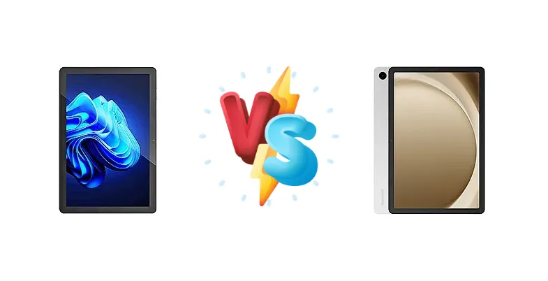 itel Pad One vs Samsung Galaxy Tab A9+