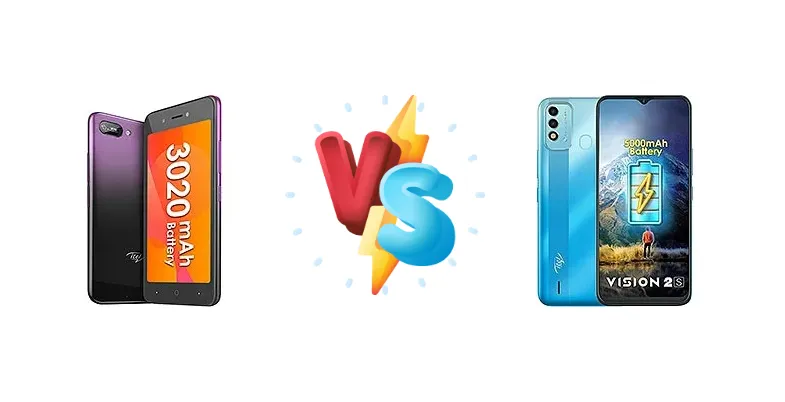 itel A25 vs itel Vision 2S