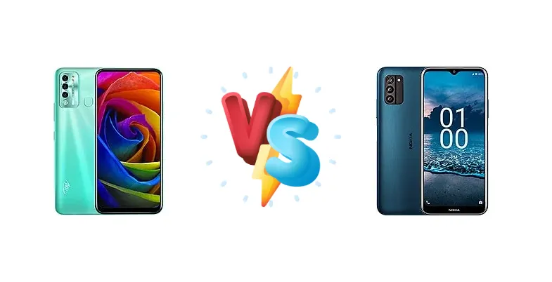 itel Vision 2 vs Nokia G100