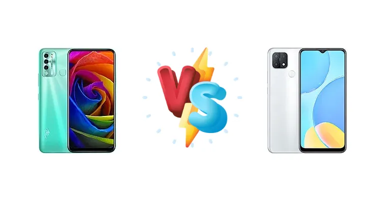itel Vision 2 vs Oppo A15s