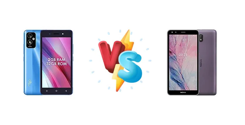 itel A23S vs Nokia C01 Plus