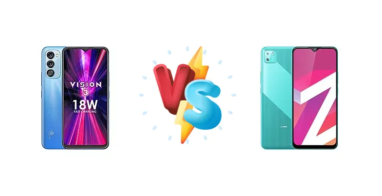 itel Vision 3 vs Lava Z2 Max