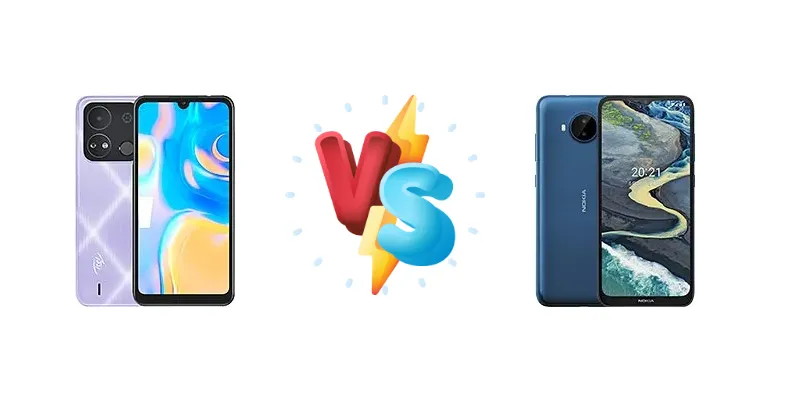 itel A04 vs Nokia C20 Plus