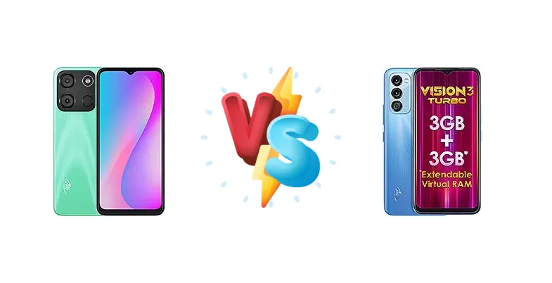 itel A60 vs Vision 3 Turbo: Budget Smartphone Performance Showdown